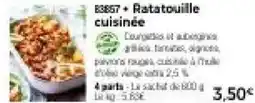 Thiriet Ratatouille cuisinée offre