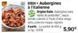Thiriet Aubergines à l'italienne offre