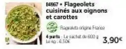 Thiriet Flageolets cuisinés aux oignons et carottes offre