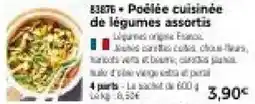 Thiriet Poélée cuisinée de légumes assortis offre