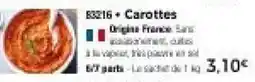 Thiriet Carottes offre