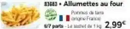 Thiriet Allumettes au four offre