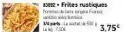 Thiriet Frites rustiques offre