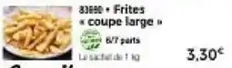 Thiriet Frites coupe large offre