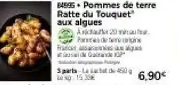Thiriet Pommes de terre ratte du touquet aux algues offre