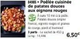 Thiriet Poélée cuisinée de patates douces aux oignons rouges offre