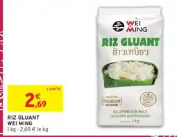 Intermarché Riz Gluant Wei Ming offre