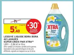 Intermarché Lessive Liquide Bora Bora 42 Lavages offre