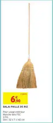 Intermarché BALAI PAILLE DE RIZ offre
