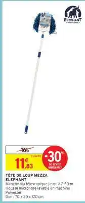Intermarché TÊTE DE LOUP MEZZA ELEPHANT offre