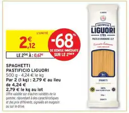 Intermarché Spaghetti Pastificio Liguori offre