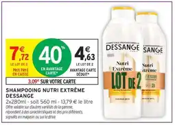 Intermarché Shampooing Nutri-Extreme Dessange offre