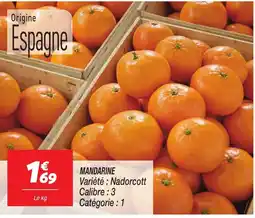 Netto Mandarine offre