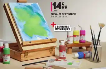 ALDI Chevalet de Peintre offre