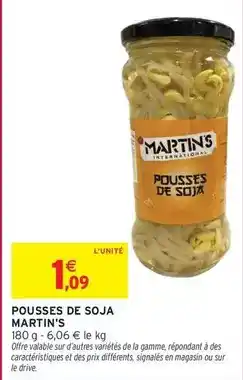 Intermarché Express Signal - pousses de soja offre