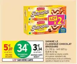Intermarché Express Brossard - savane le classiche chocolat offre