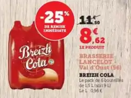 U Express Brasserie lancelot val d'oust offre