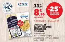 U Express Celtigel - coquilles saint-jacques surgelees offre