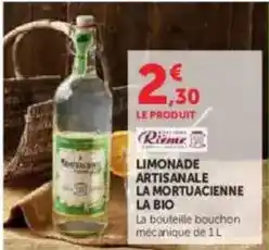 U Express La mortuacienne - limonade artisanale offre