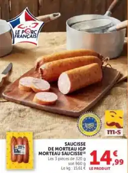 U Express Morteau saucisse - saucisse de morteau igp offre