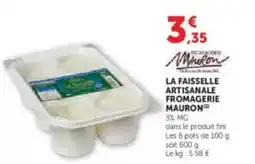 U Express Fini - la faisselle artisanale fromagerie offre