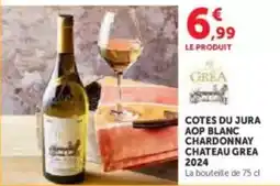 U Express Jura - cotes du aop blanc chardonnay offre