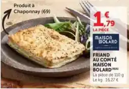 U Express Maison bolard - friand au comte offre