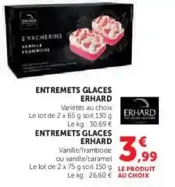 U Express Erhard - entremets glaces offre