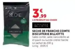 U Express Seche de franche comte biscuiterie offre