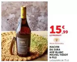 U Express Jura - macvin du aop blanc offre