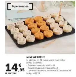 U Express Mini wraps offre