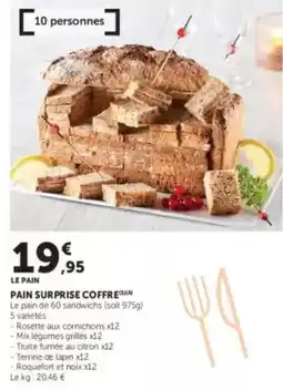 U Express Mix - pain surprise coffre offre