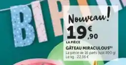 U Express Gâteau miraculous offre