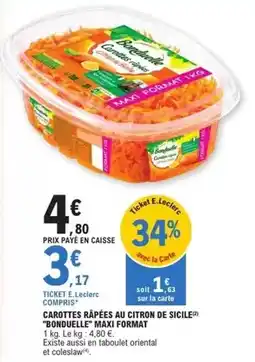 E.Leclerc Soupline - adoucissant ultra concentre offre