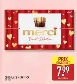 ALDI Merci - chocolats offre