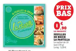 Maximarché Feuilles de brick la pastilla offre