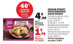 Bi1 Indian street food surgeles delis world offre