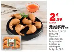 Bi1 Beignet de crevettes offre
