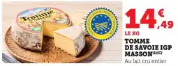 Bi1 Tomme de savoie igp masson offre
