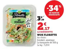 Bi1 Wok florette offre