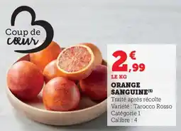Bi1 Orange sanguine offre