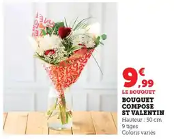 Bi1 Bouquet compose st valentin offre