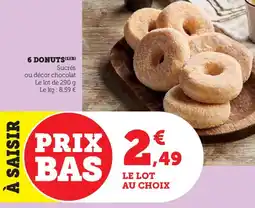 Bi1 6 donuts offre