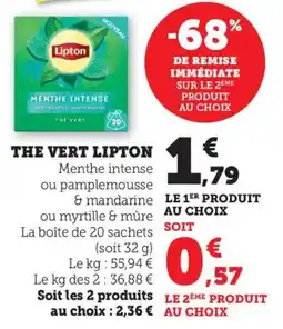 Bi1 The vert lipton offre