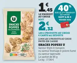 Bi1 Snacks popees u offre