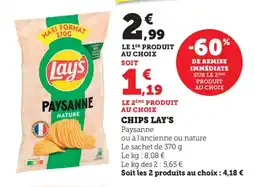 Bi1 Chips lay's offre