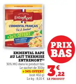 Bi1 Emmental rape thermise entremont offre