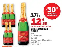 Bi1 Vin mousseux opera offre