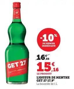 Bi1 Liqueur de menthe get 27 offre