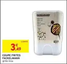 Intermarché Coupe frites offre